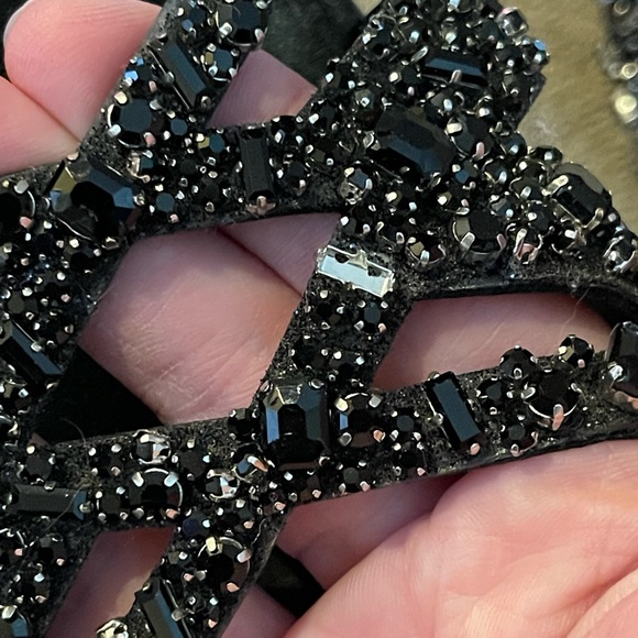 Vince Camuto Sizes 12 M Katia Sandal Black shoes (TD) - Picture 10 of 11